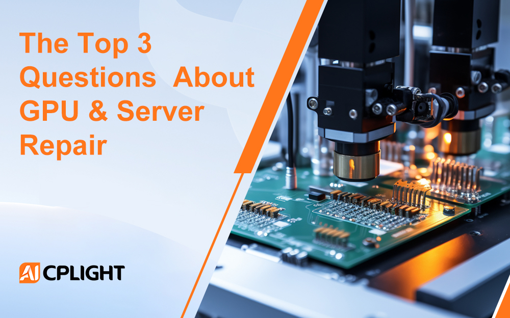 The Top 3 Questions About GPU & Server Repair