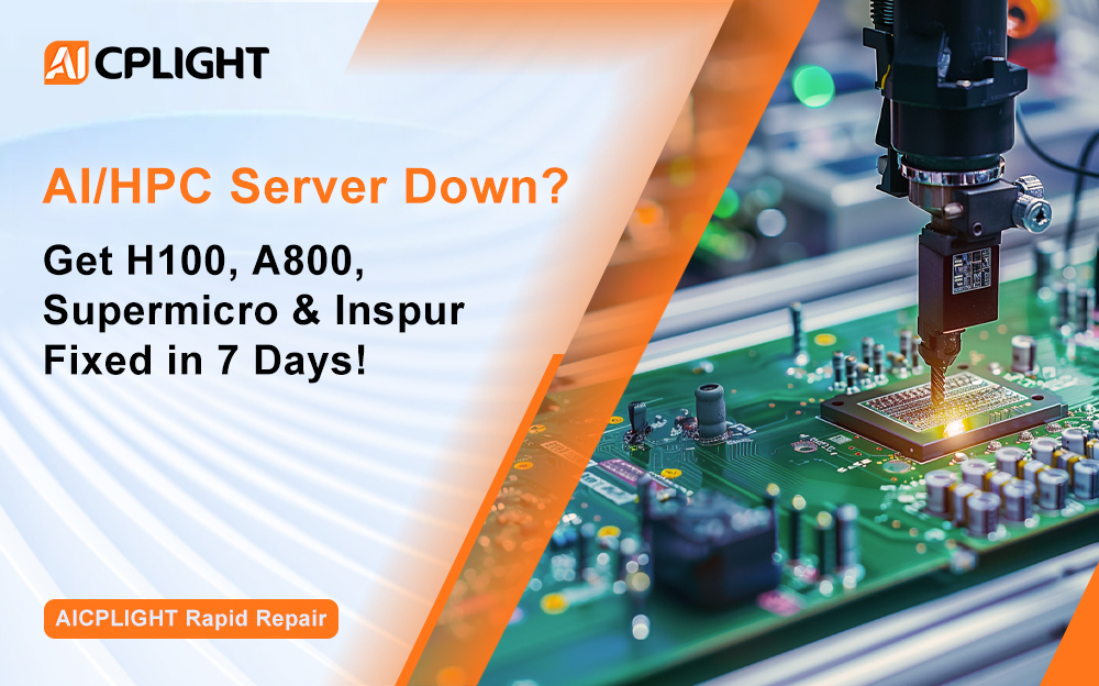Stop Waiting 6 Months! GPU Server Repair in 7 Days (H100, A800, Supermicro)