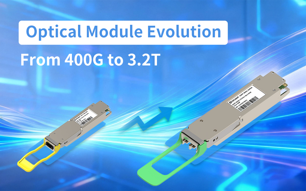 Optical Module Evolution: From 400G to 3.2T