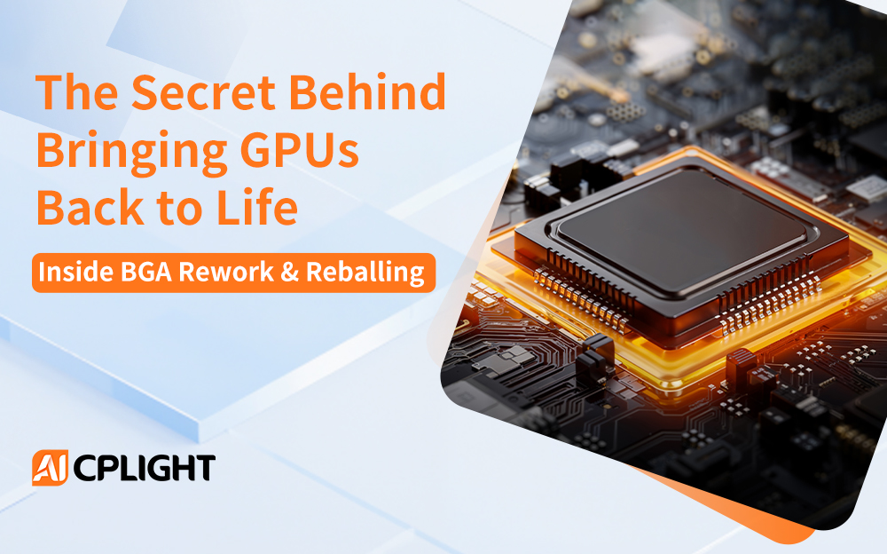 The Secret Behind Bringing GPUs Back to Life | Inside BGA Rework & Reballing