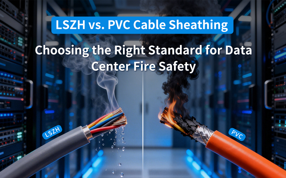 LSZH vs. PVC Cable Sheathing: Choosing the Right Standard for Data Center Fire Safety