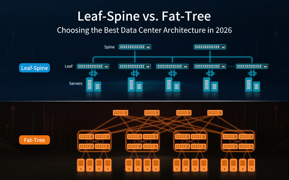 Leaf-Spine vs. Fat-Tree: Choosing the Best Data Center Architecture in 2026