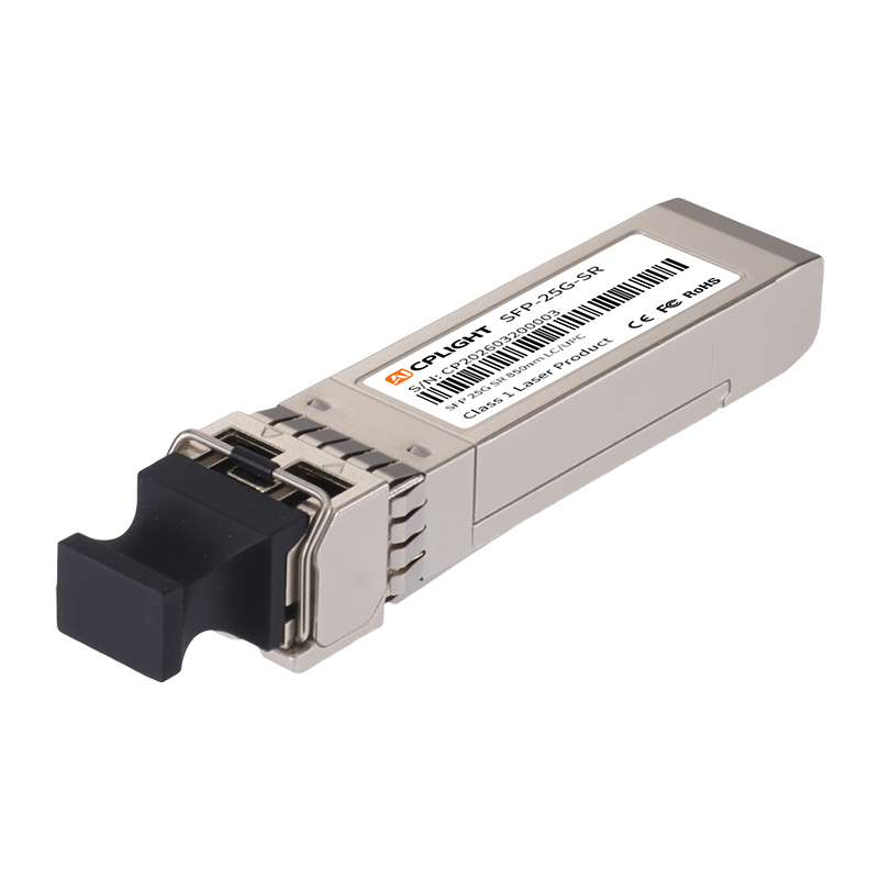 25GBASE-SR SFP28 25G 850nm 100m Duplex LC/UPC MMF Transceiver Module
