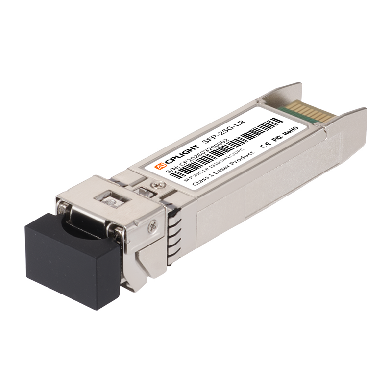 25GBASE-LR SFP28 25G 1310nm 10km Duplex LC/UPC SMF Transceiver Module