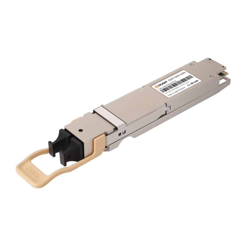 800G OSFP-800G-2x SR4/SR8 50m 850nm Dual MPO-12/APC, Finned Top