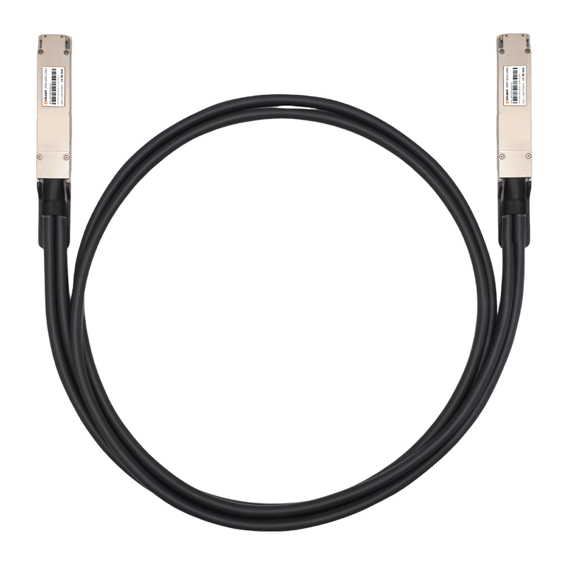 0.5m(2ft) Juniper Compatible 800G OSFP Finned Top Ethernet Passive Direct Attach Copper Twinax Cable