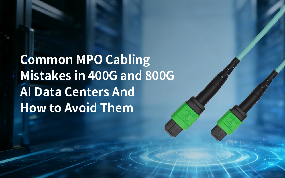 Common MPO Cabling Mistakes in 400G and 800G AI Data Centers And How to Avoid Them