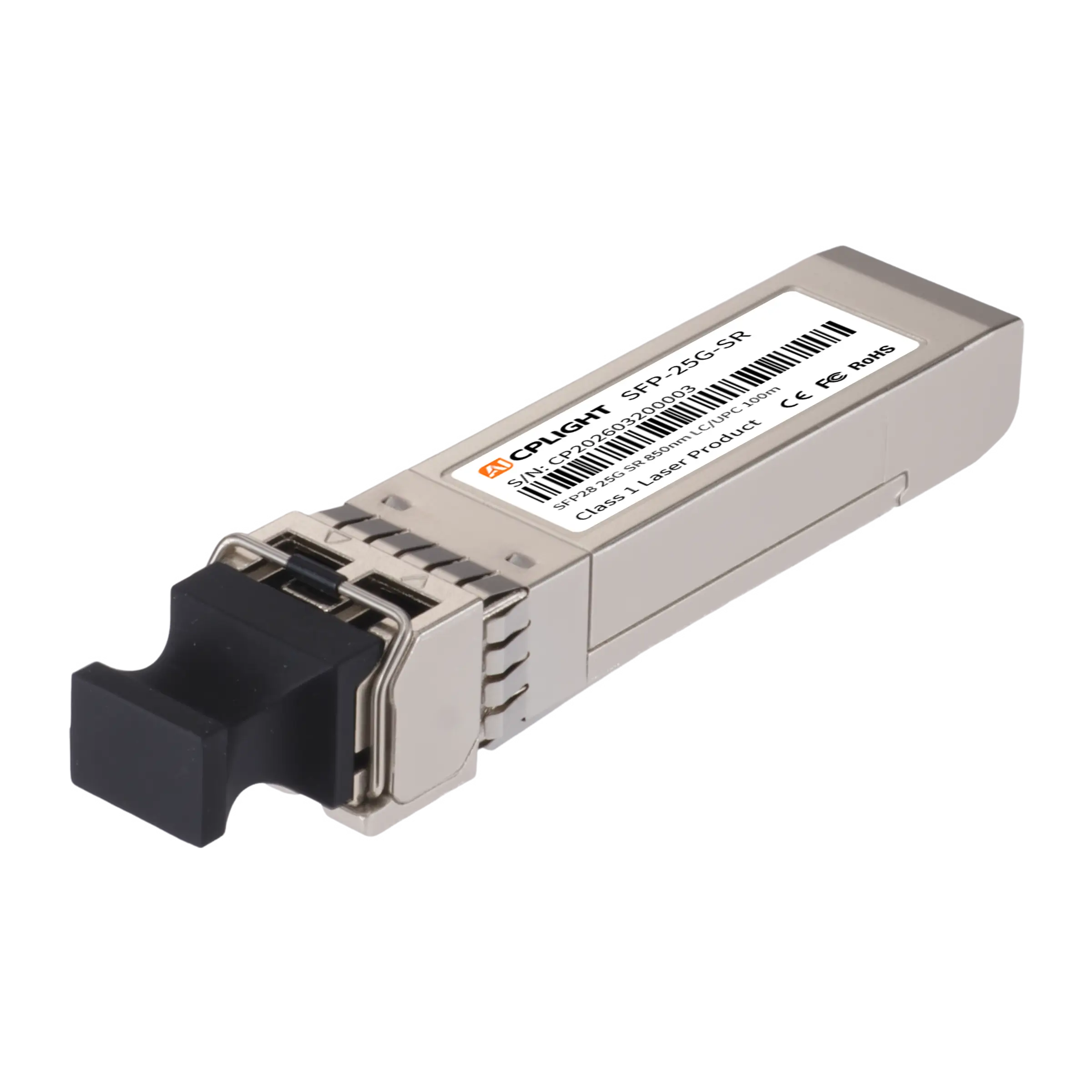 25GBASE-SR SFP28 25G 850nm 100m Duplex LC/UPC MMF Transceiver Module