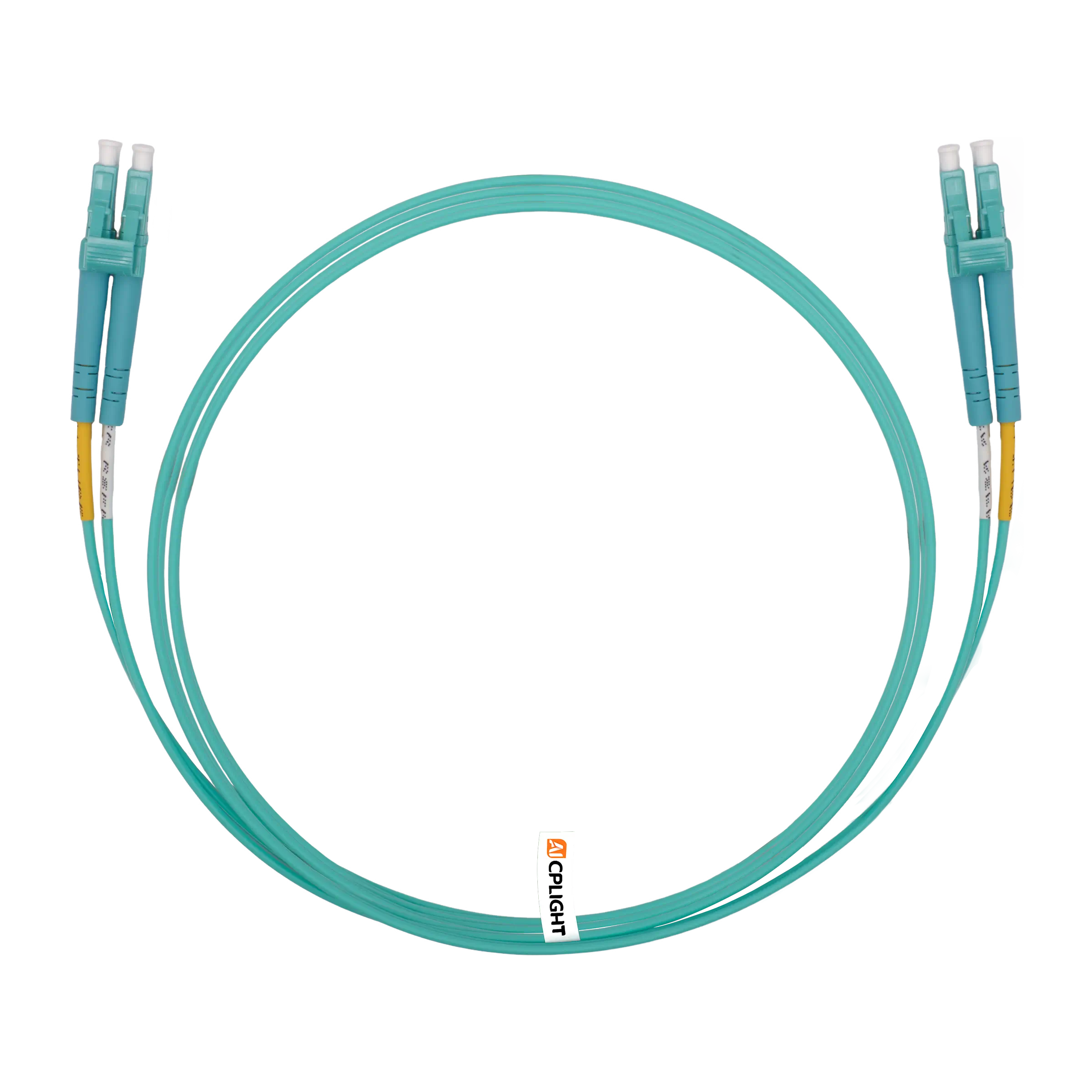 30m(98ft), 2F, LC UPC Duplex to LC UPC Duplex, Riser (OFNR), OM3, 2.0mm