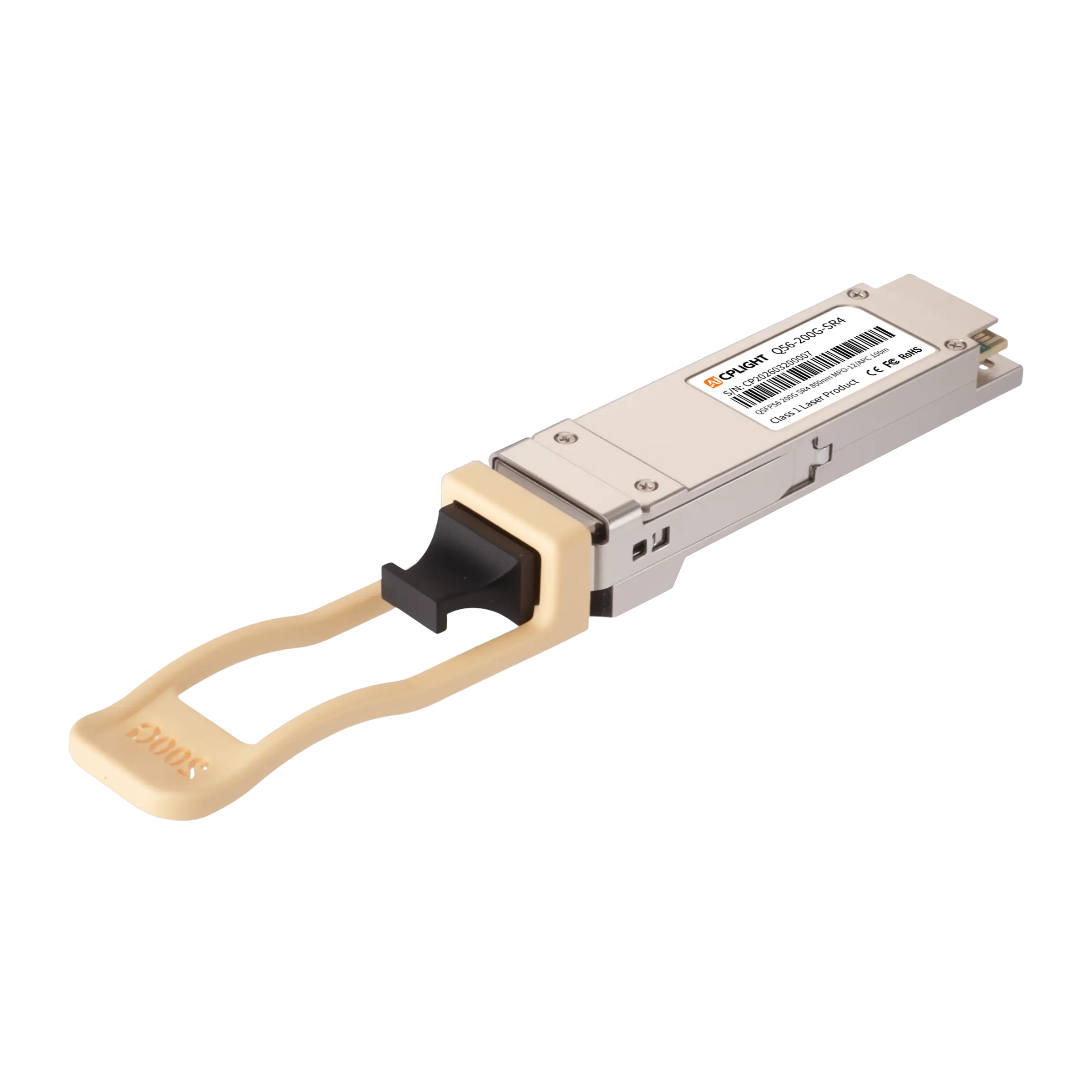 200G SR4 QSFP56 200G 850nm 100m DOM MTP/MPO-12 UPC MMF Transceiver Module