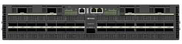 Quantum-X800 Q3200-RA InfiniBand switch houses two independent switches within a single enclosure, each providing 36 ports at 800Gb/s
