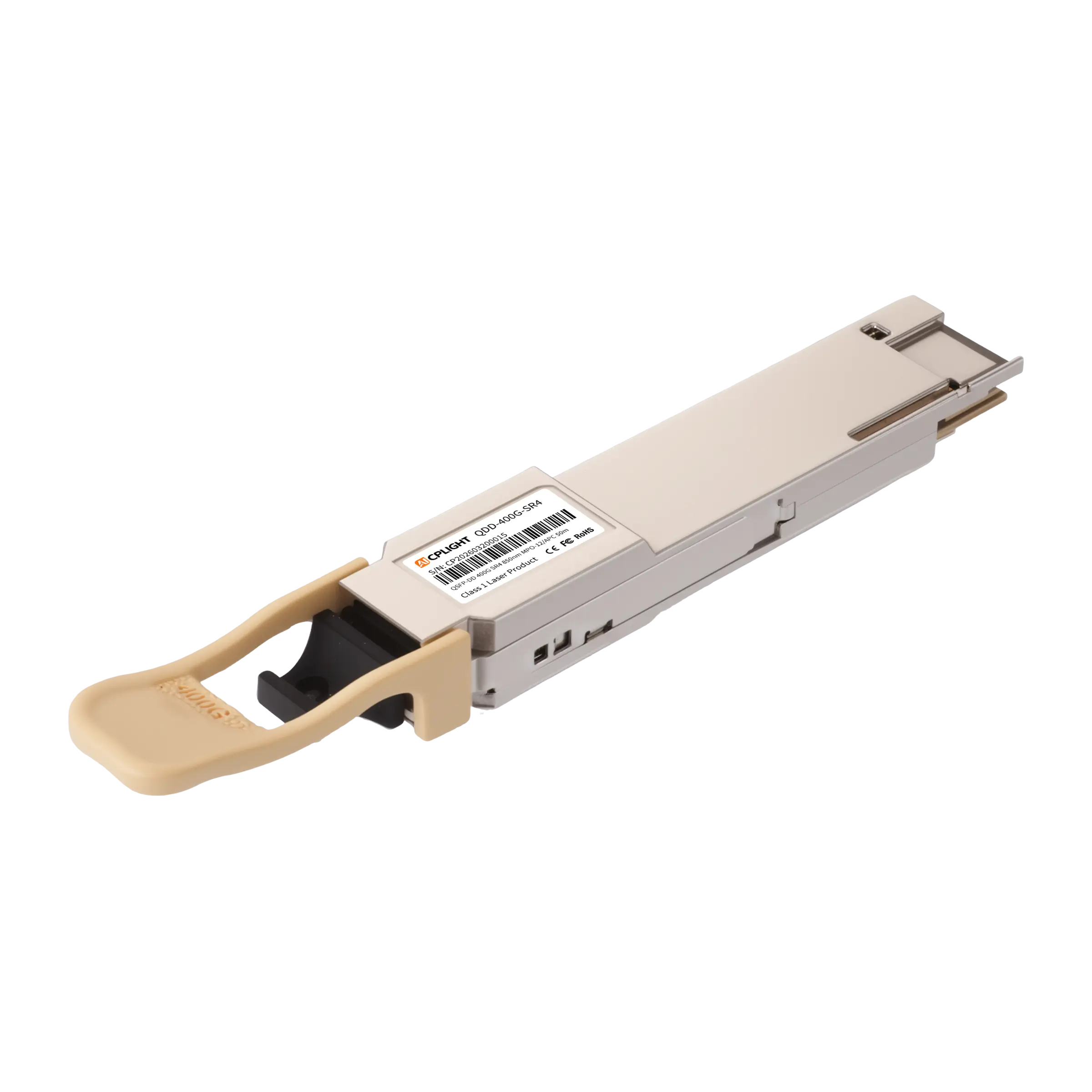 400G QSFP-DD SR4 100m 850nm MPO-12/APC Transceiver Module