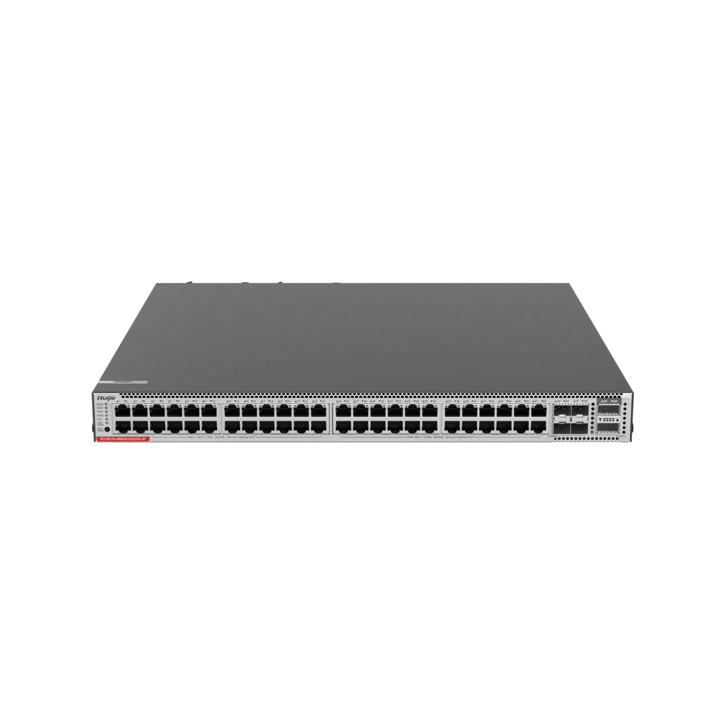 RG-S6110-48MG4VS2QXS-UP 48-Port 5GE Managed Multi-GE Access Switches with 40GE uplink Ports