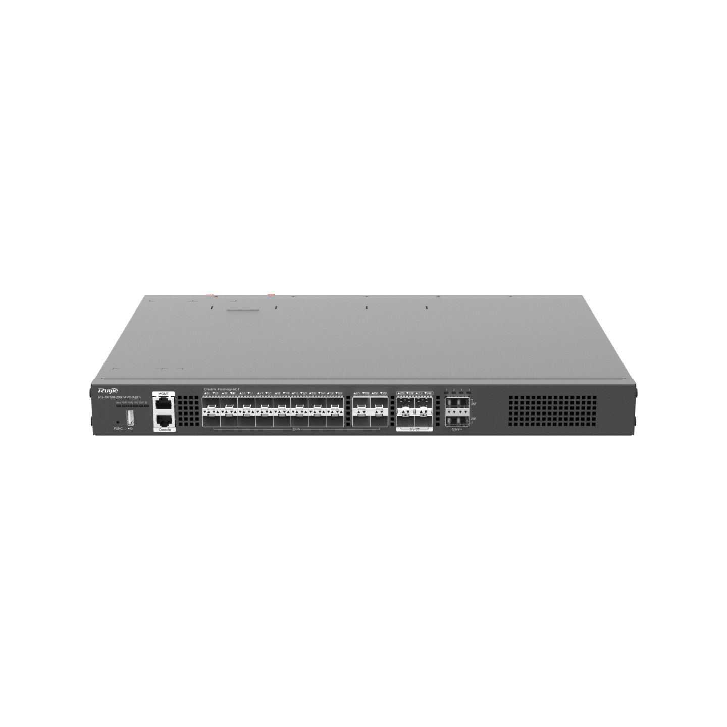 RG-S6120-20XS4VS2QXS 20-Port 10GE Layer 3 Managed Core and Aggregation Switch
