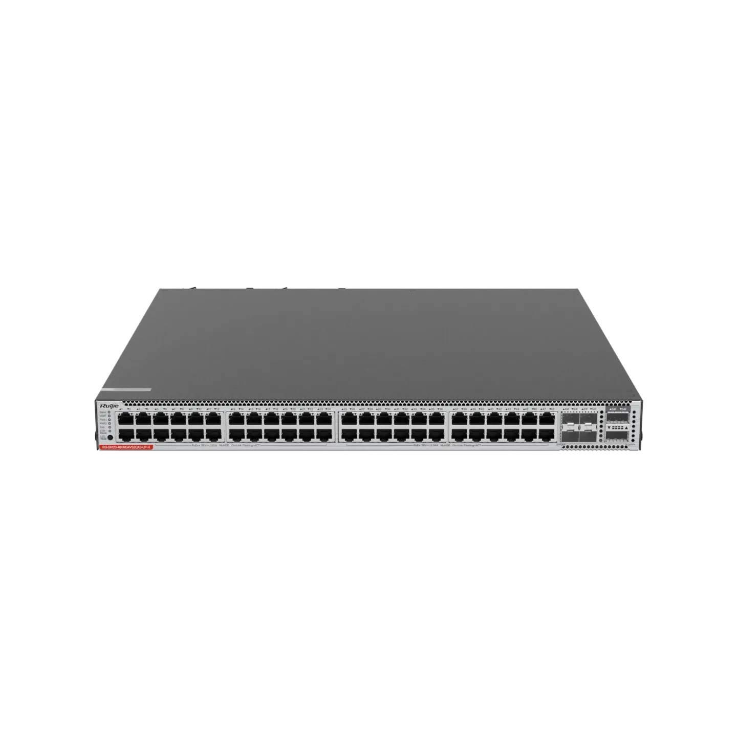 RG-S6120-48XMG4VS2QXS-UP-H 48-Port 10GE Managed Multi-GE Access Switches with 40GE Uplink Ports