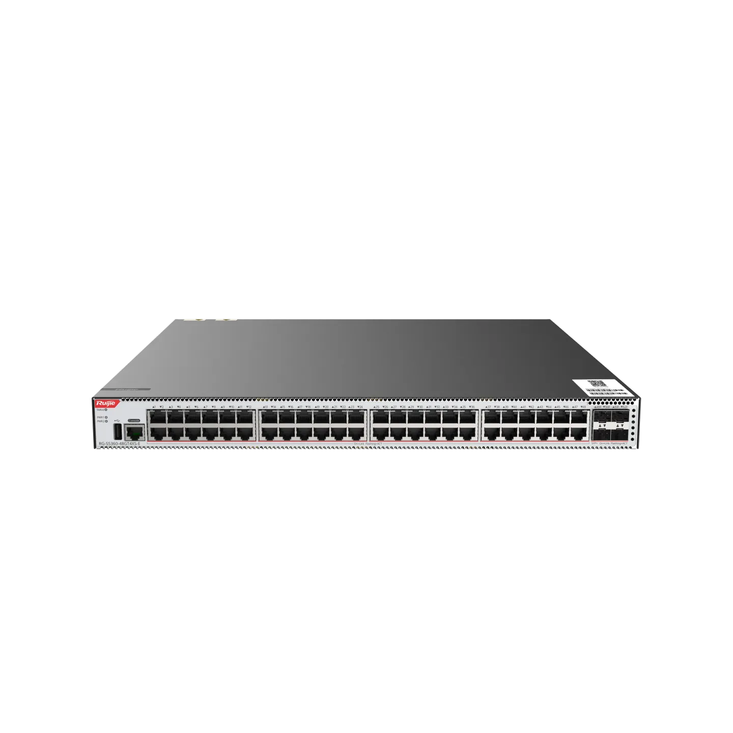 RG-S5360-48GT4XS-E 48-Port GE Layer 3 Managed Access Switch, 4-Port 10GE Uplink