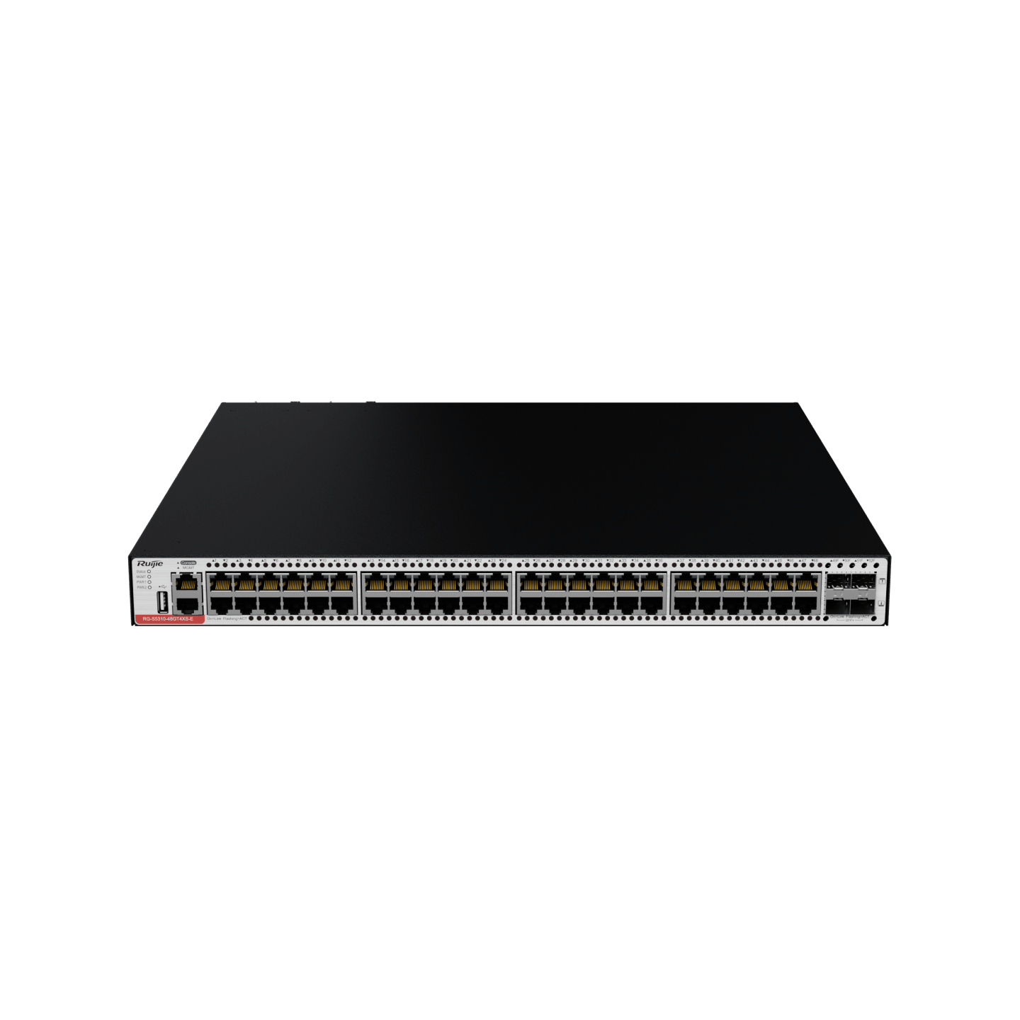 RG-S5310-48GT4XS-E 48-Port GE Layer 3 Managed Access Switch, 4-Port 10GE Uplink