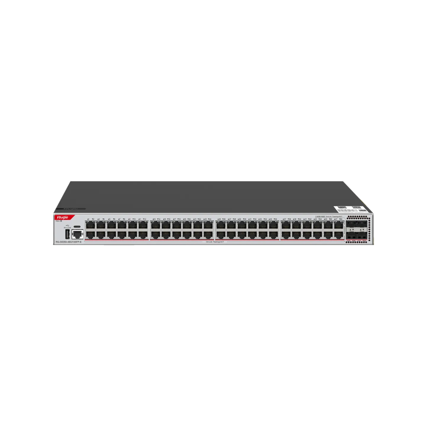 RG-S5350-48GT4SFP-E 48-Port GE Layer 3 Managed Access Switch, 4-Port 1GE Uplink