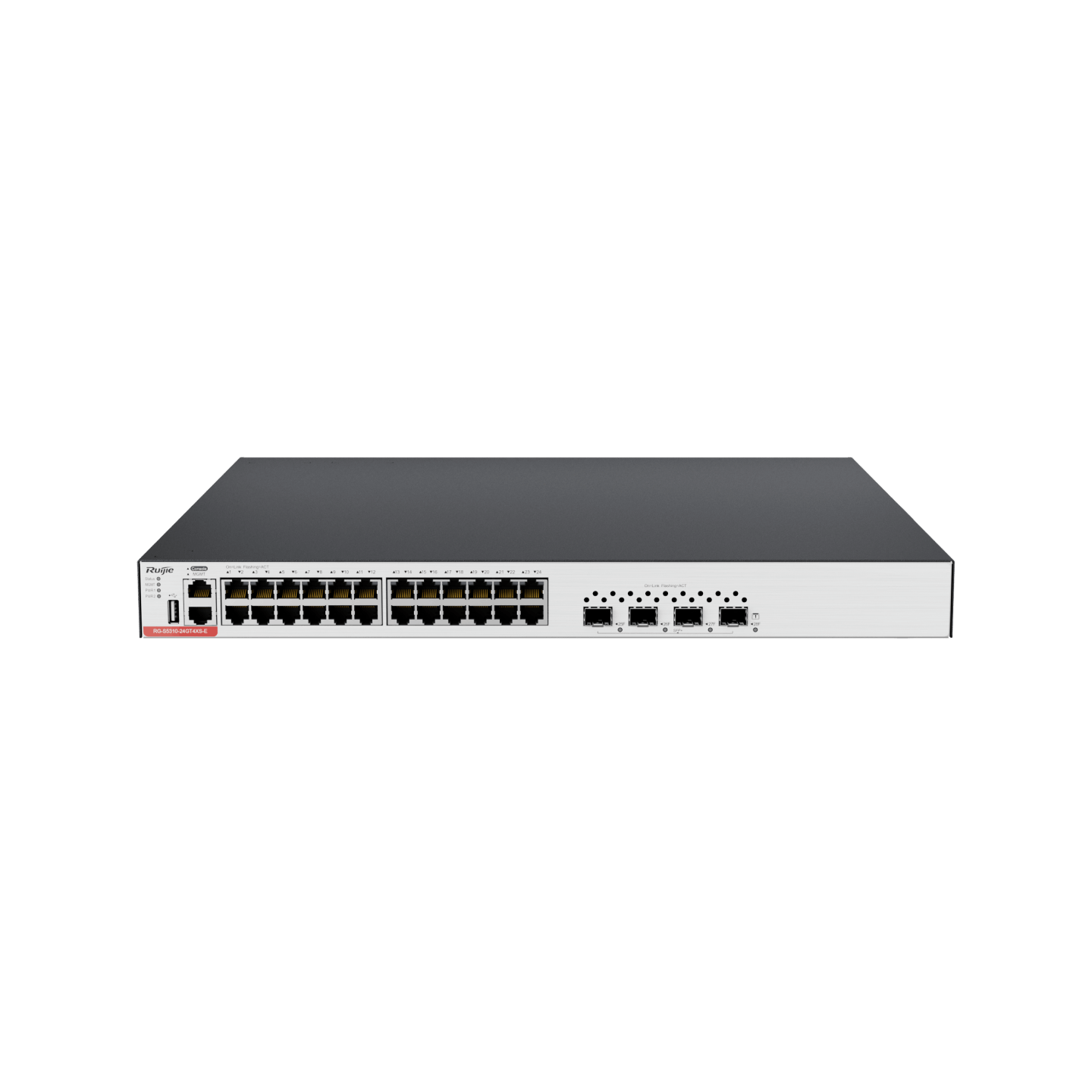 RG-S5310-24GT4XS-E 24-Port GE Layer 3 Managed Access Switch, 4-Port 10GE Uplink