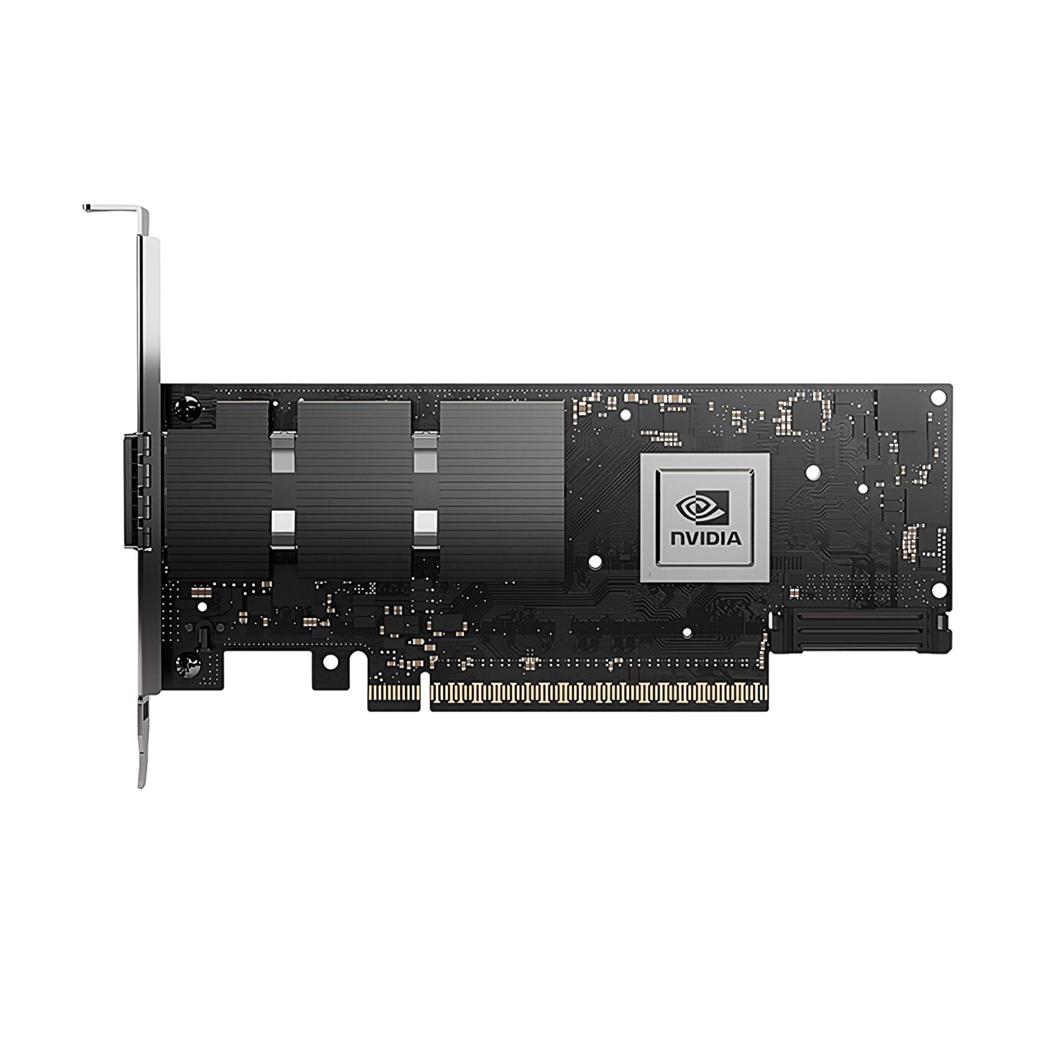 NVIDIA MCX715105AS-WEAT Mellanox ConnectX®-7 InfiniBand/VPI Adapter Card 400GbE/NDR, Single-port QSFP112, PCIe 5.0 x 16, Secure Boot, Tall & Short Bracket