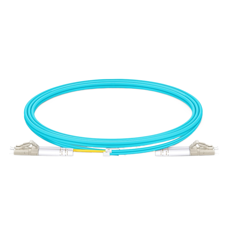100m(328ft), 2F, LC UPC Duplex to LC UPC Duplex, Riser (OFNR), OM4, 2.0mm